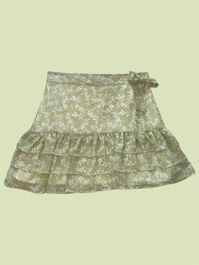 Ever After green plant‎ ruffle skirt